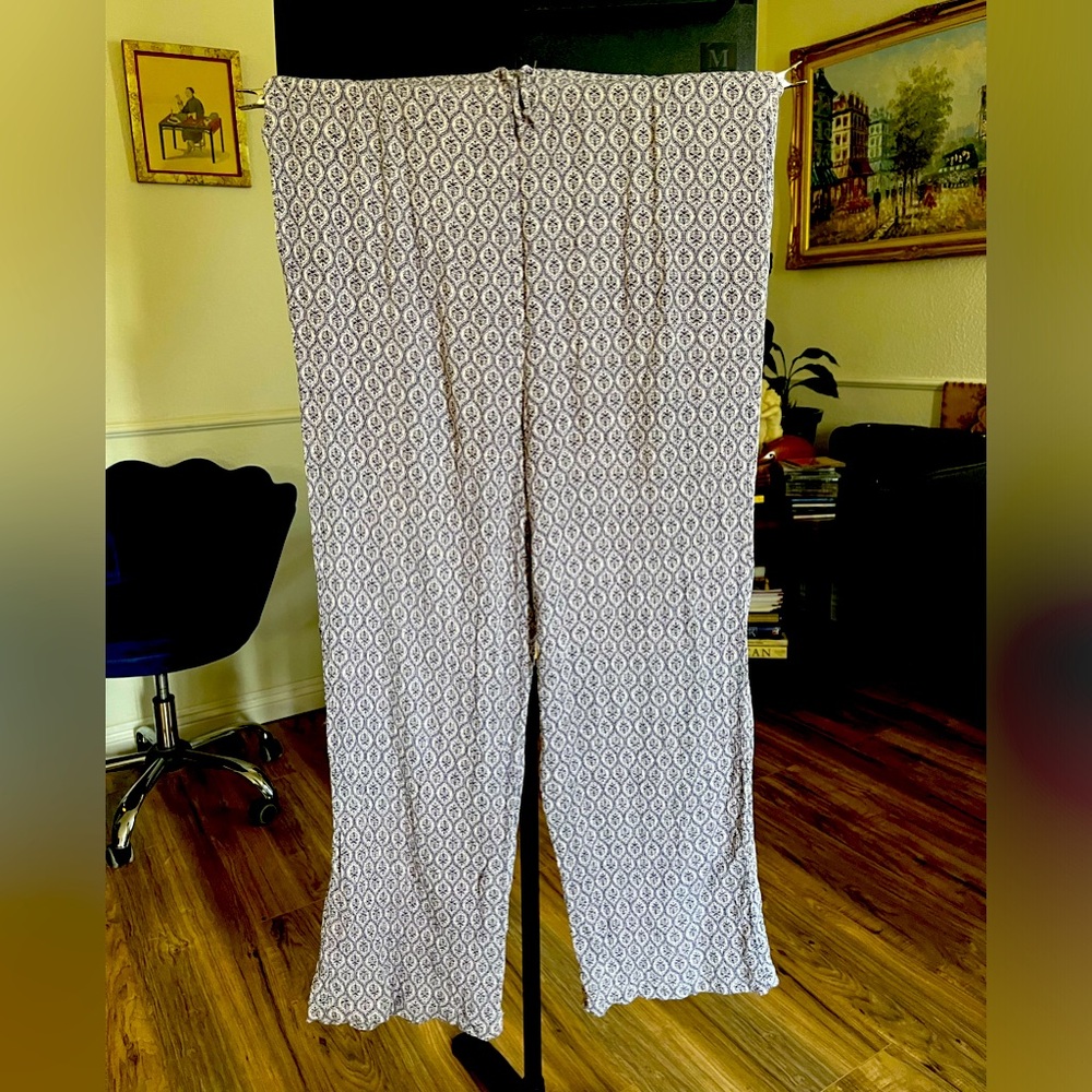 Knox Rose soft lounging pants elastic waist pull on XXL NEW